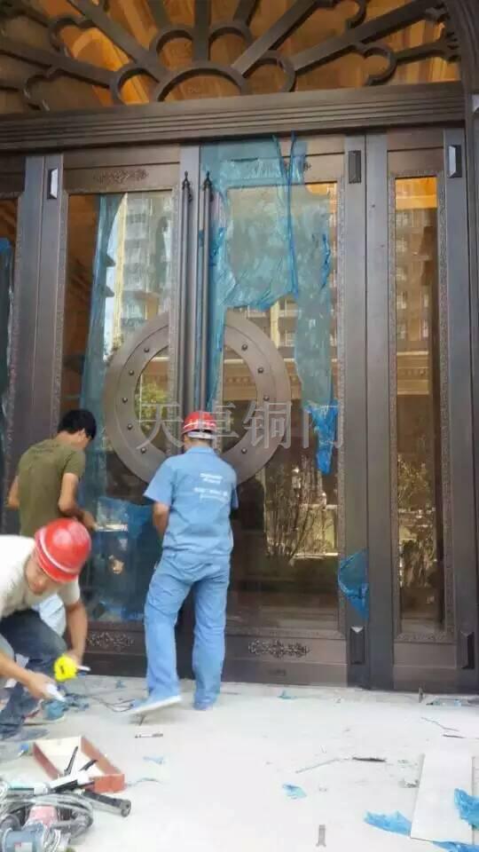 銅門如何安裝