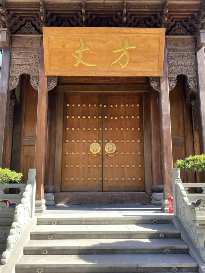 西安寺廟銅門、銅裝飾案例賞析