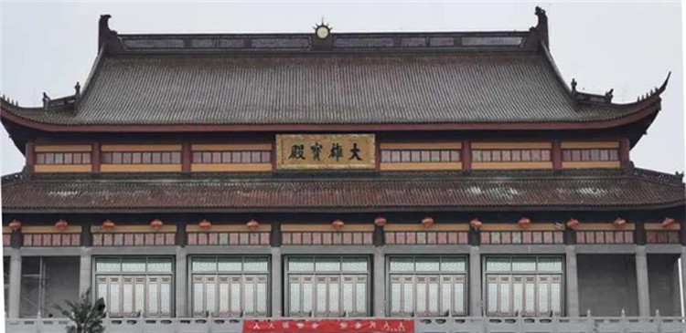 千年銅門助建大雄寶殿，重振古寺千年雄風