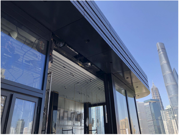 分展館入口多瑪凱拔AL 401+EL 301重型門機組門控系統解決方案
