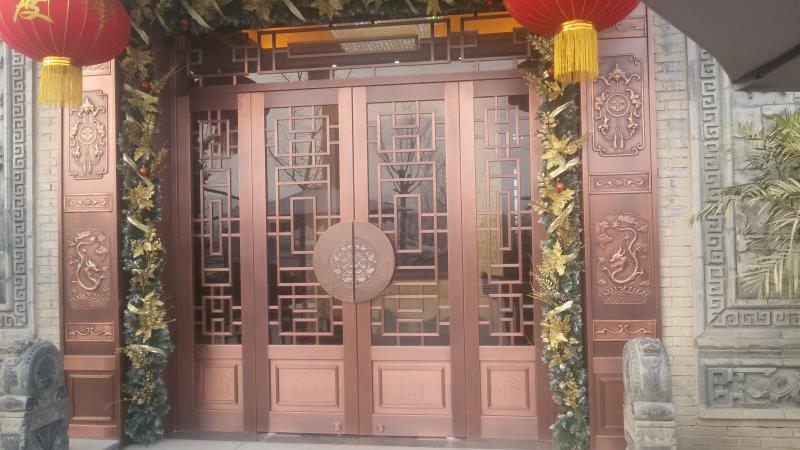 天卓銅門(mén)-售樓處銅門(mén)