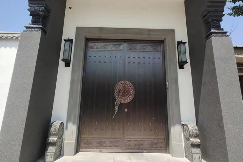 寶雞扶風農村自建房銅門