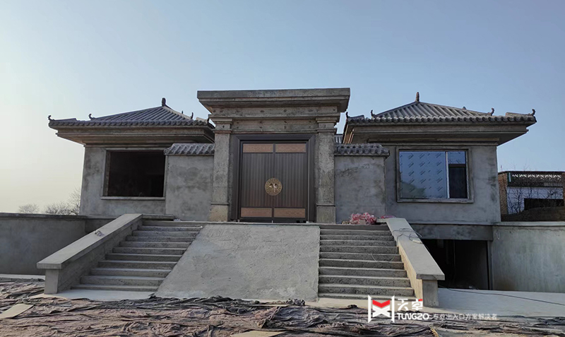 咸陽旬邑農村自建房別墅銅門