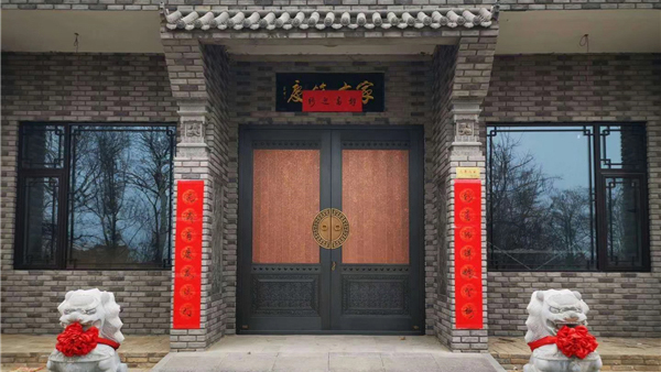 渭南農村自建房庭院大門銅門